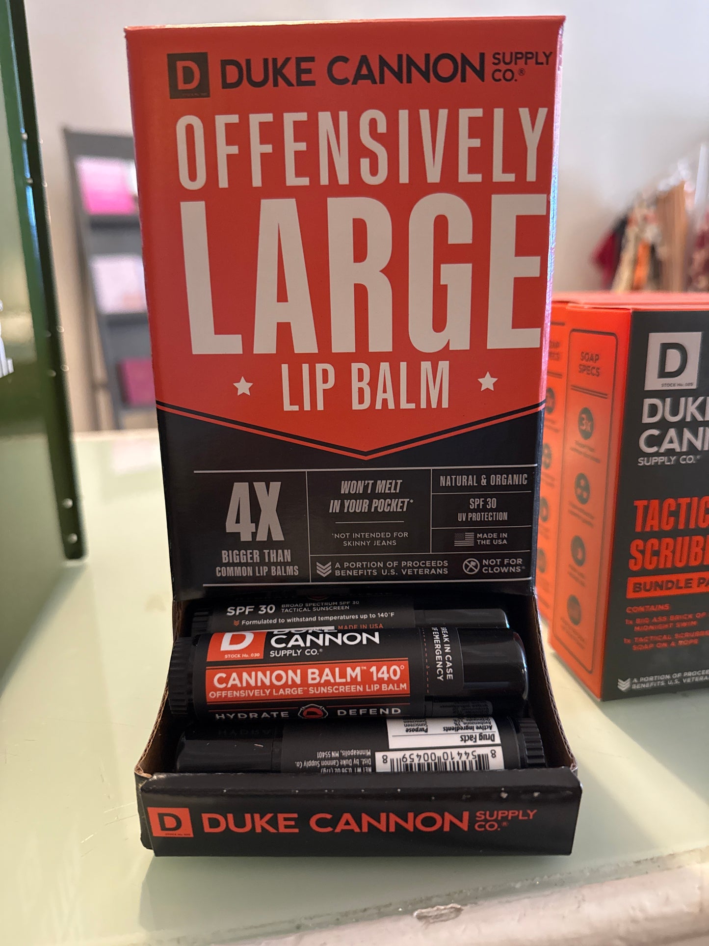 Duke Cannon Lip Balm