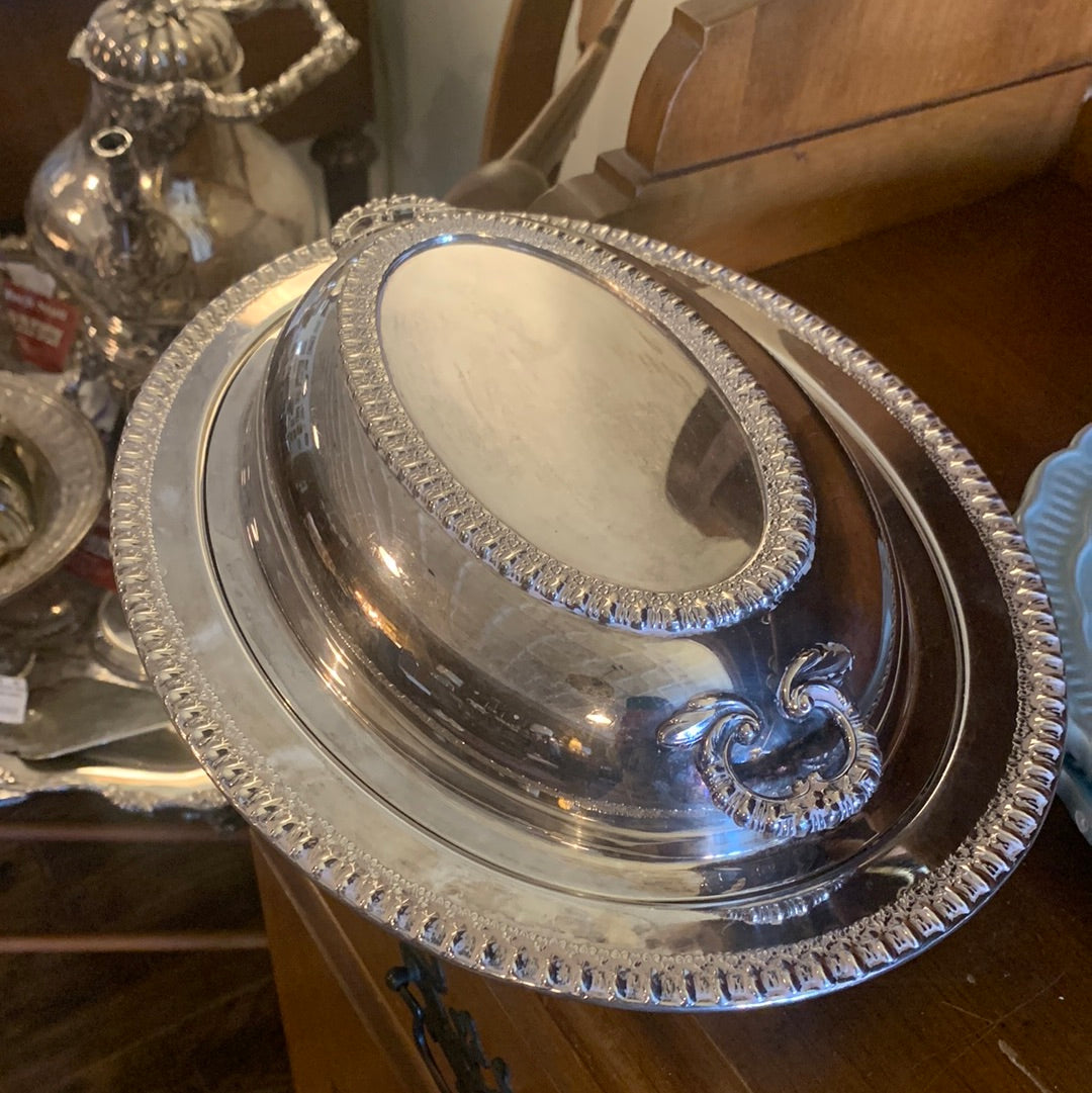 SILVERPLATE COVERED CASSEROLE (Assorted)