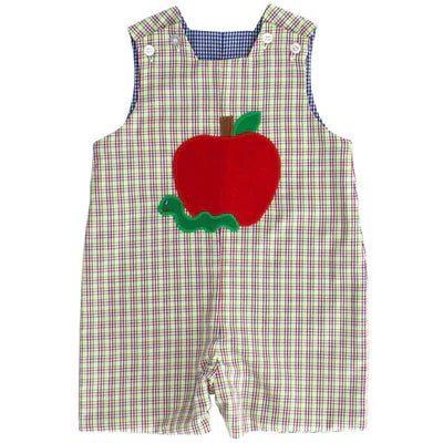 A is for Apple Reversible Jon Jon - Breckenridge Baby