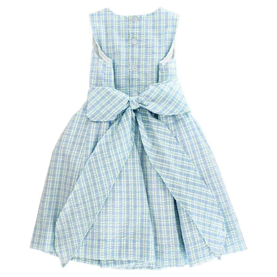 Retreat Seersucker Dress - Breckenridge Baby