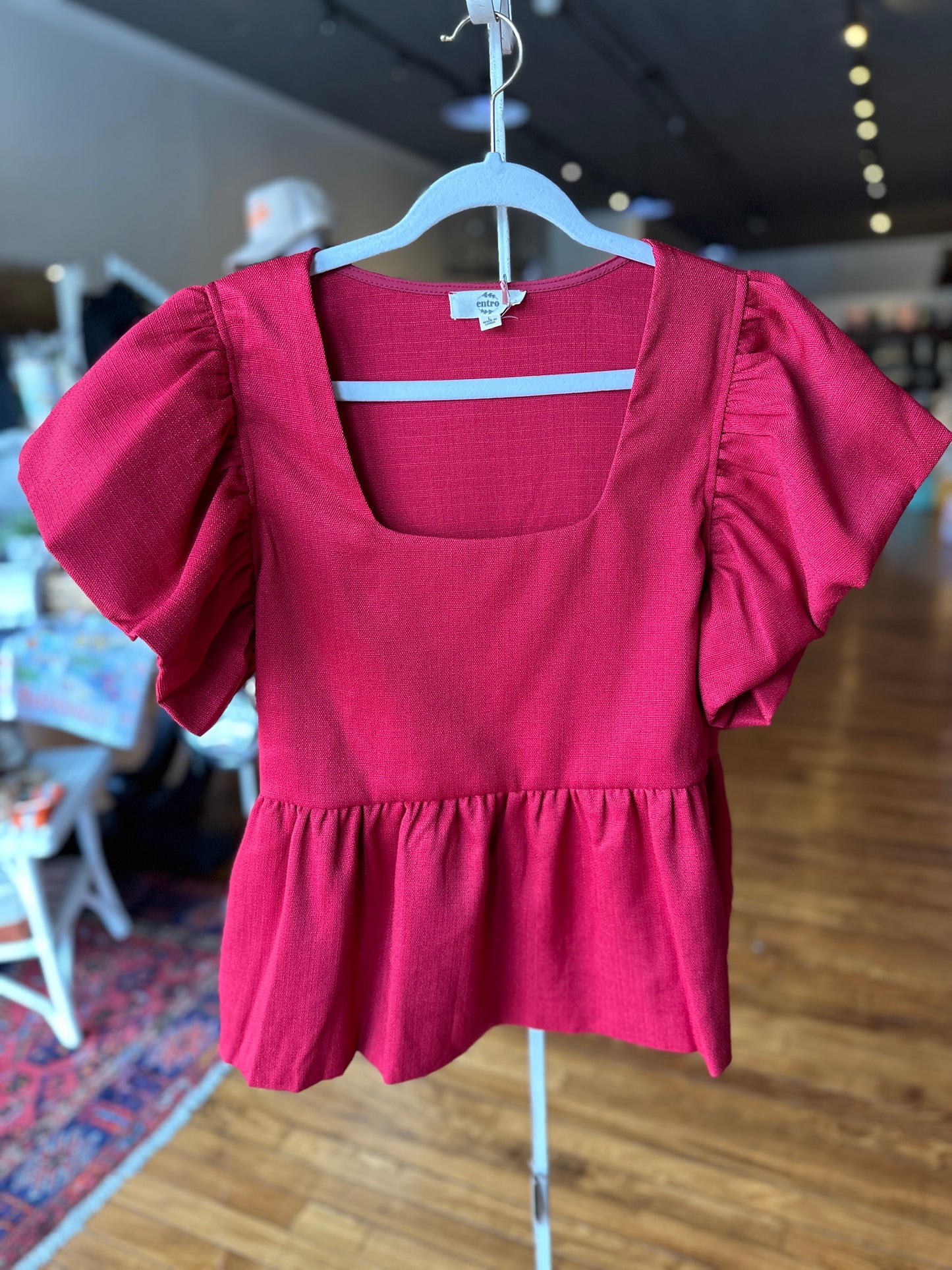 Ruby Pelum Top