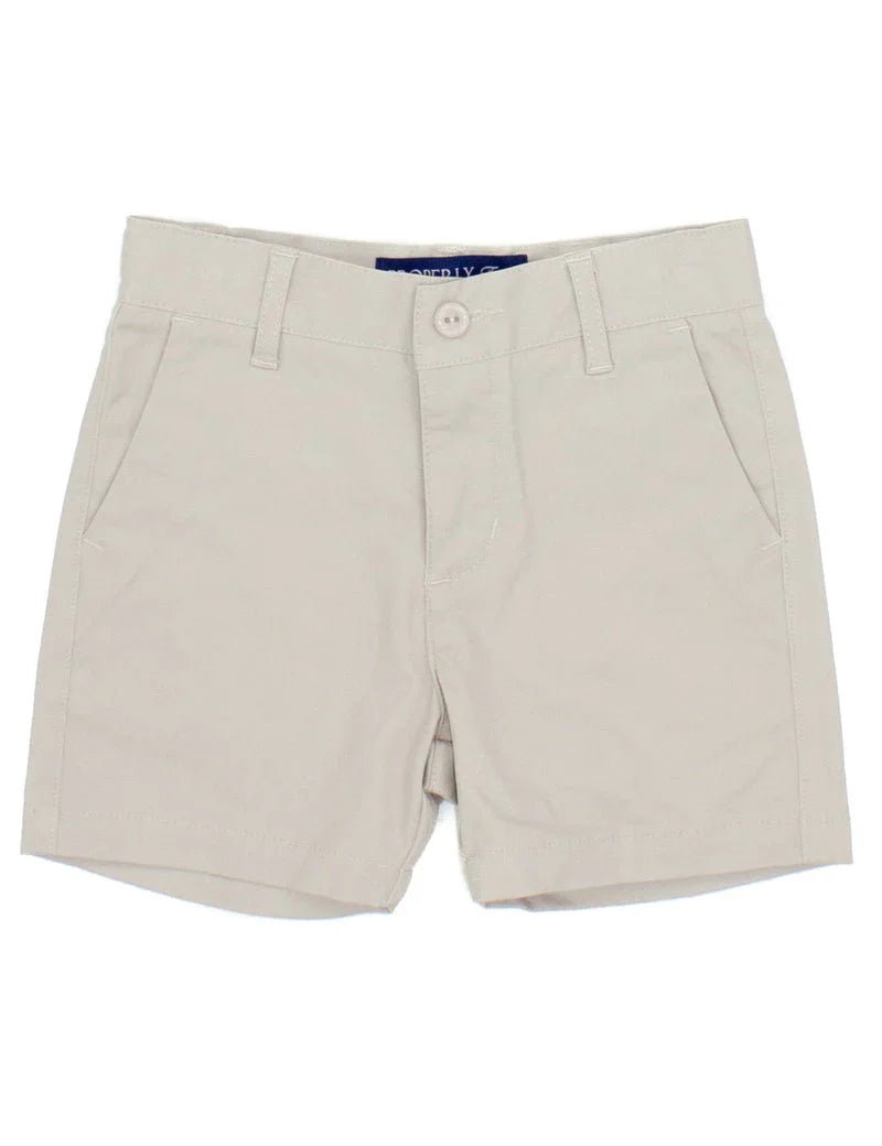 Boys Patriot Short - Khaki - Breckenridge Baby