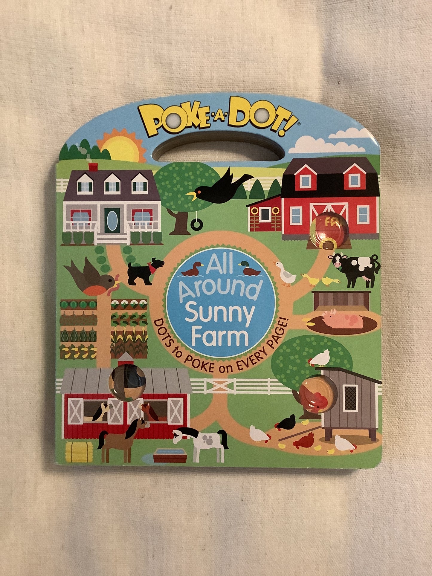 Poke a dot all around sunny farm