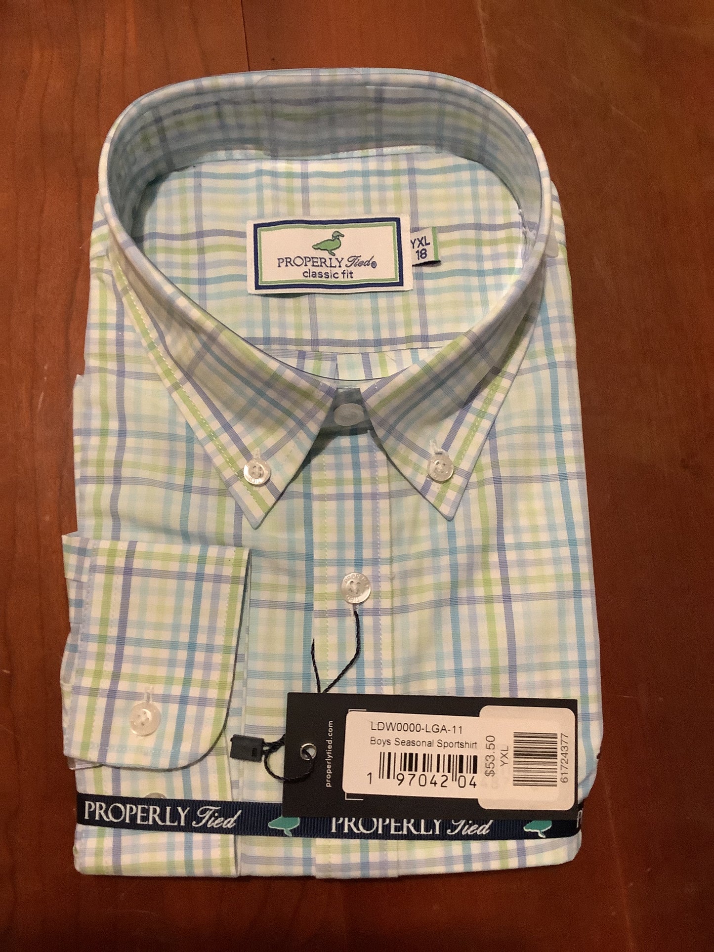 Boys seasonal Sport Shirt Laguna