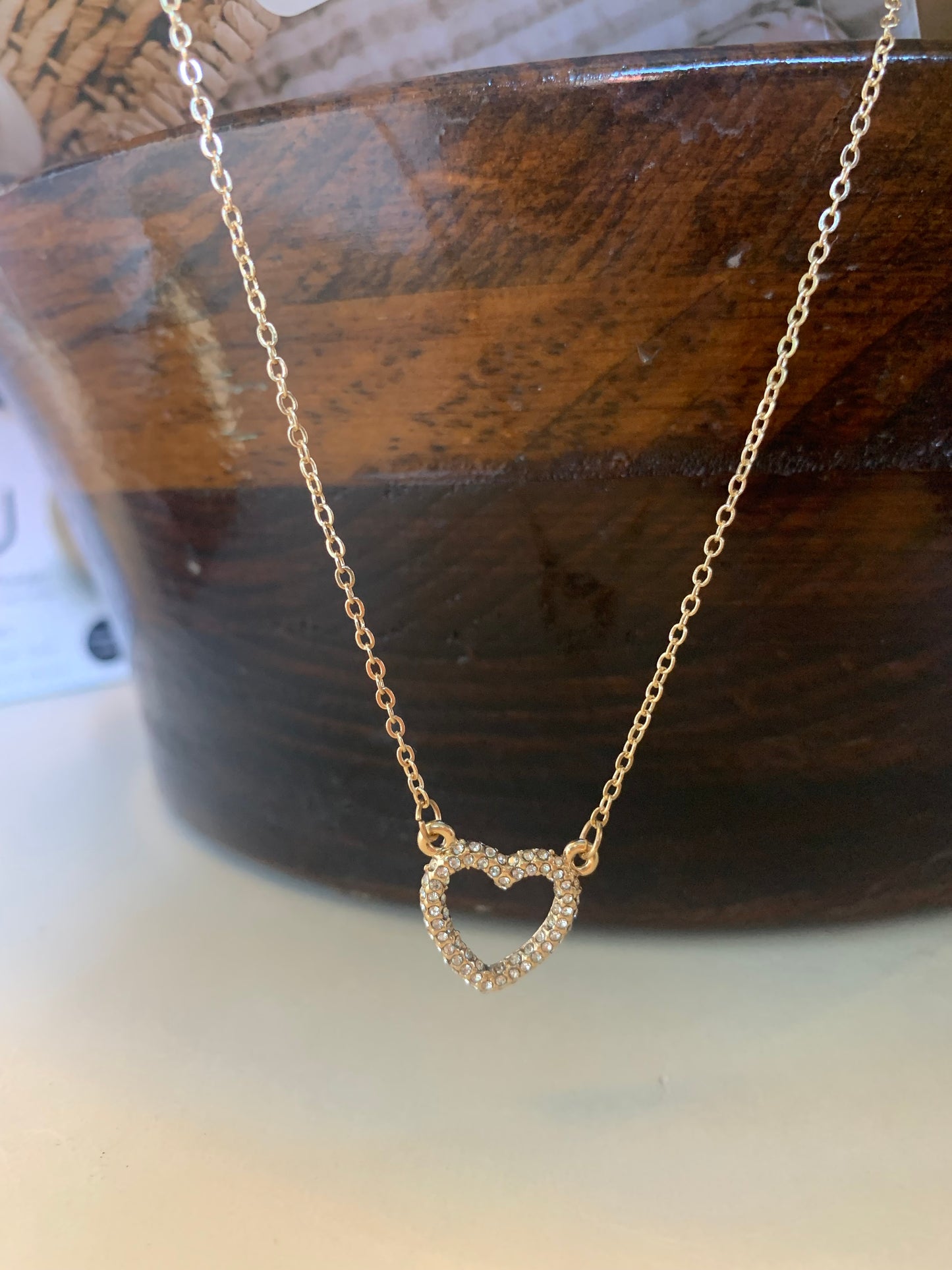 Gold Heart Necklace