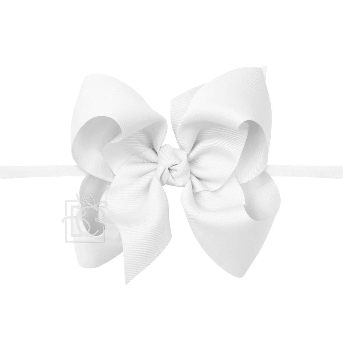 5.5" Huge Pantyhose Headband Bow (Multiple Colors Available) - Breckenridge Baby
