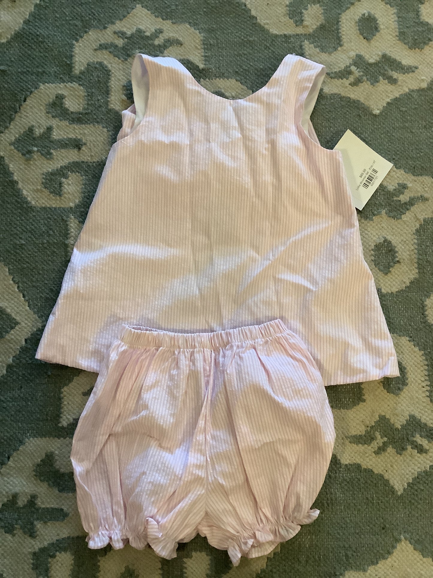 Lottie knit bloomer short set
