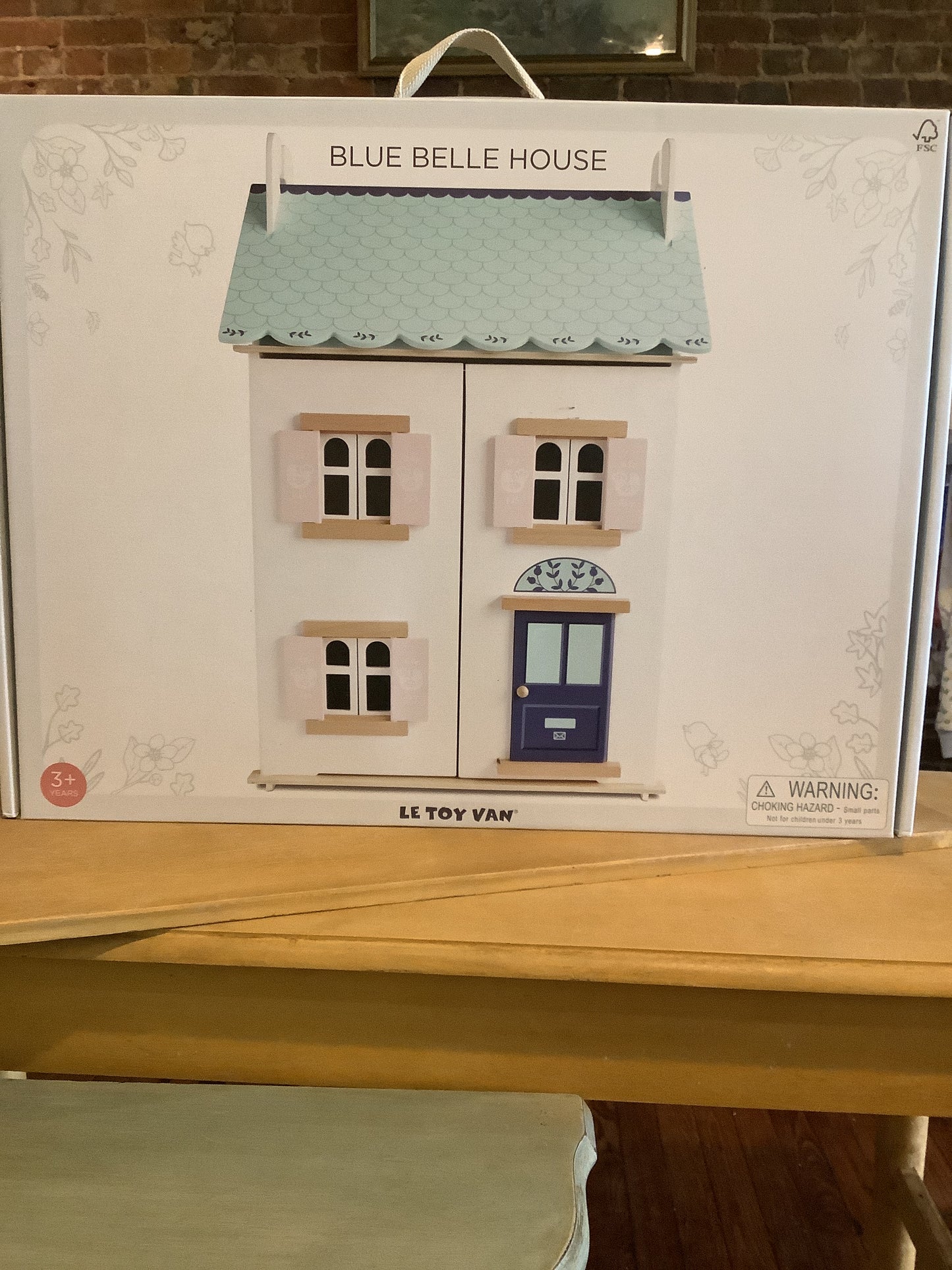 BlueBelle Wooden Dollhouse