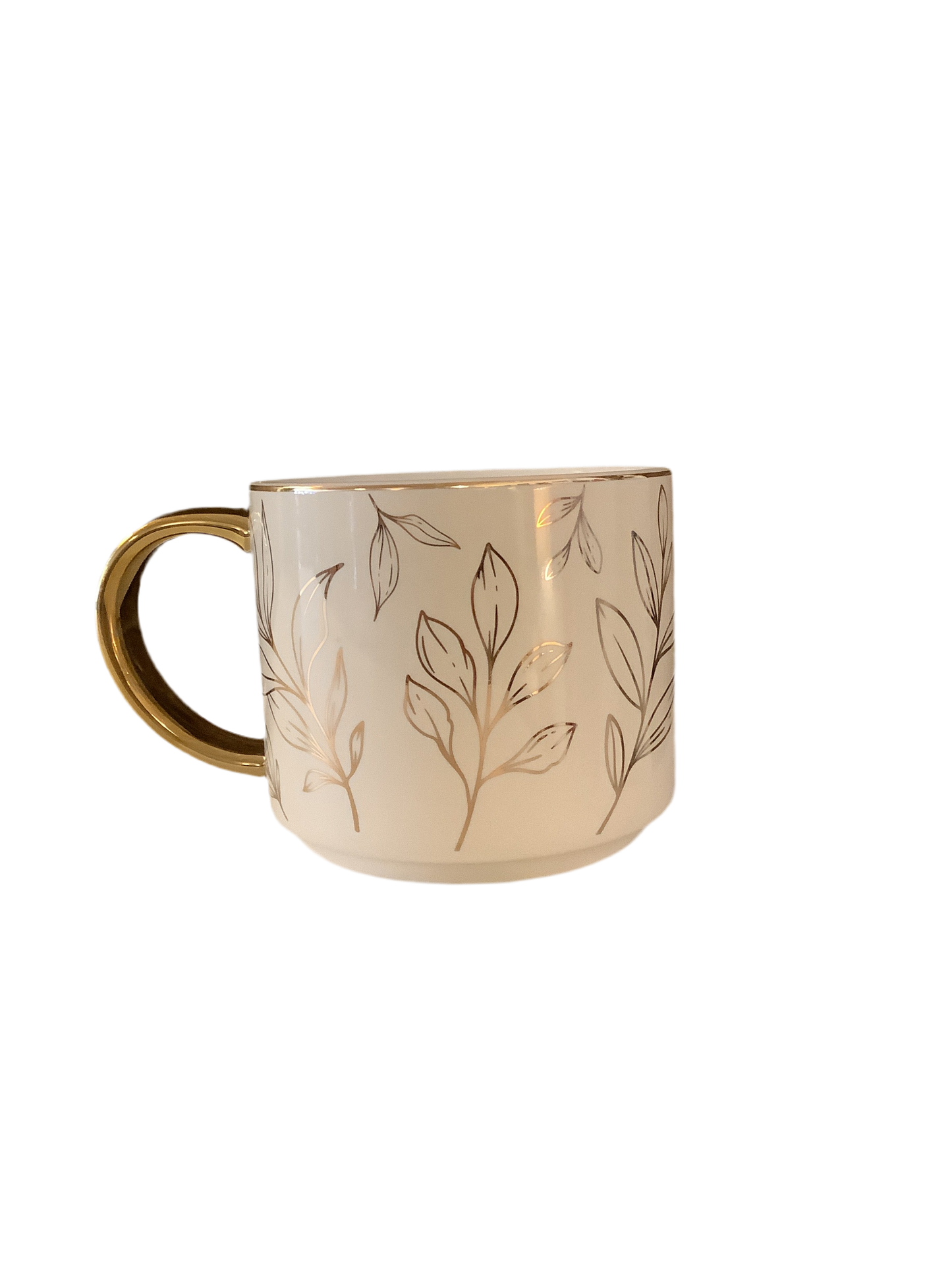 Gold Leaves Mug