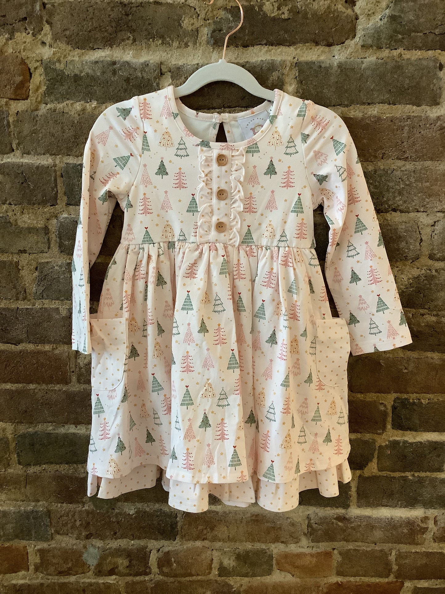 Christmas Tree Pocket Dress