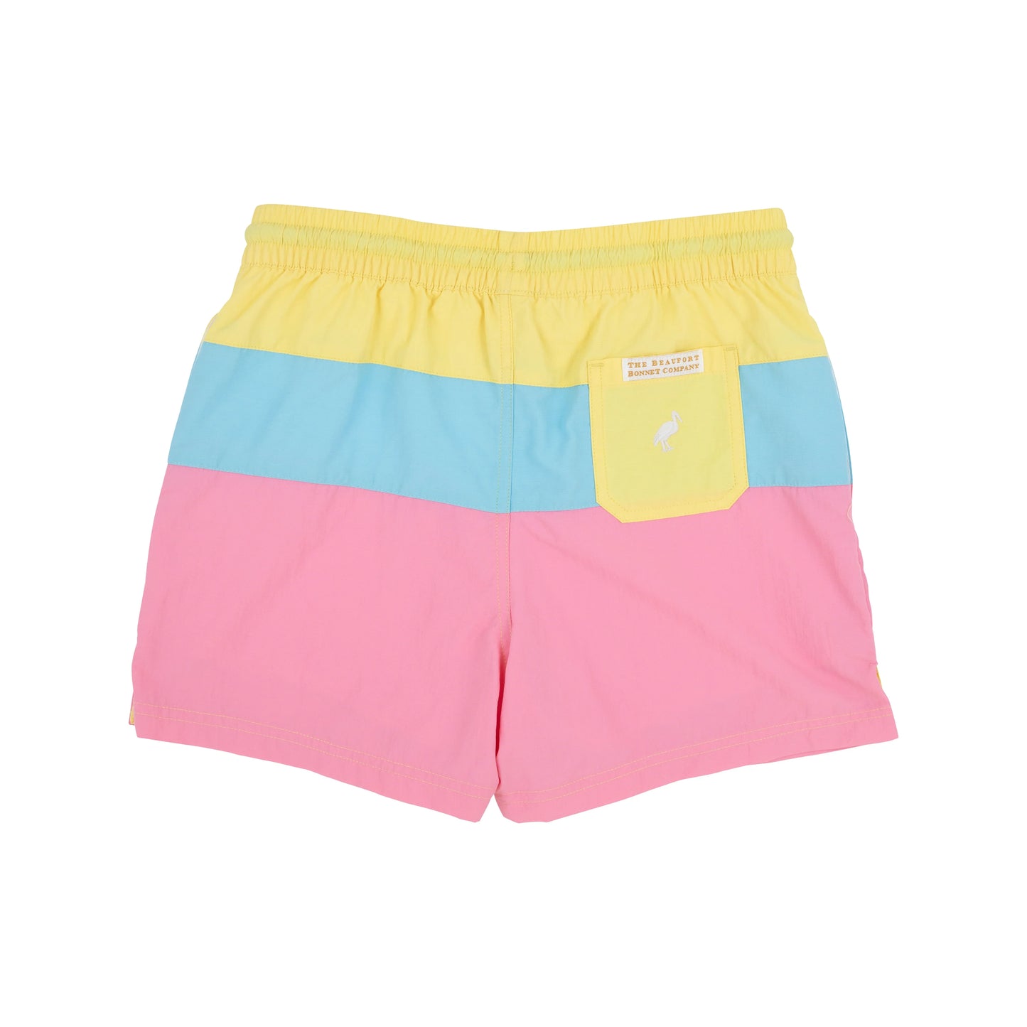 Country Club Colorblock Trunk - Lake Worth Yellow/Brookline - Breckenridge Baby