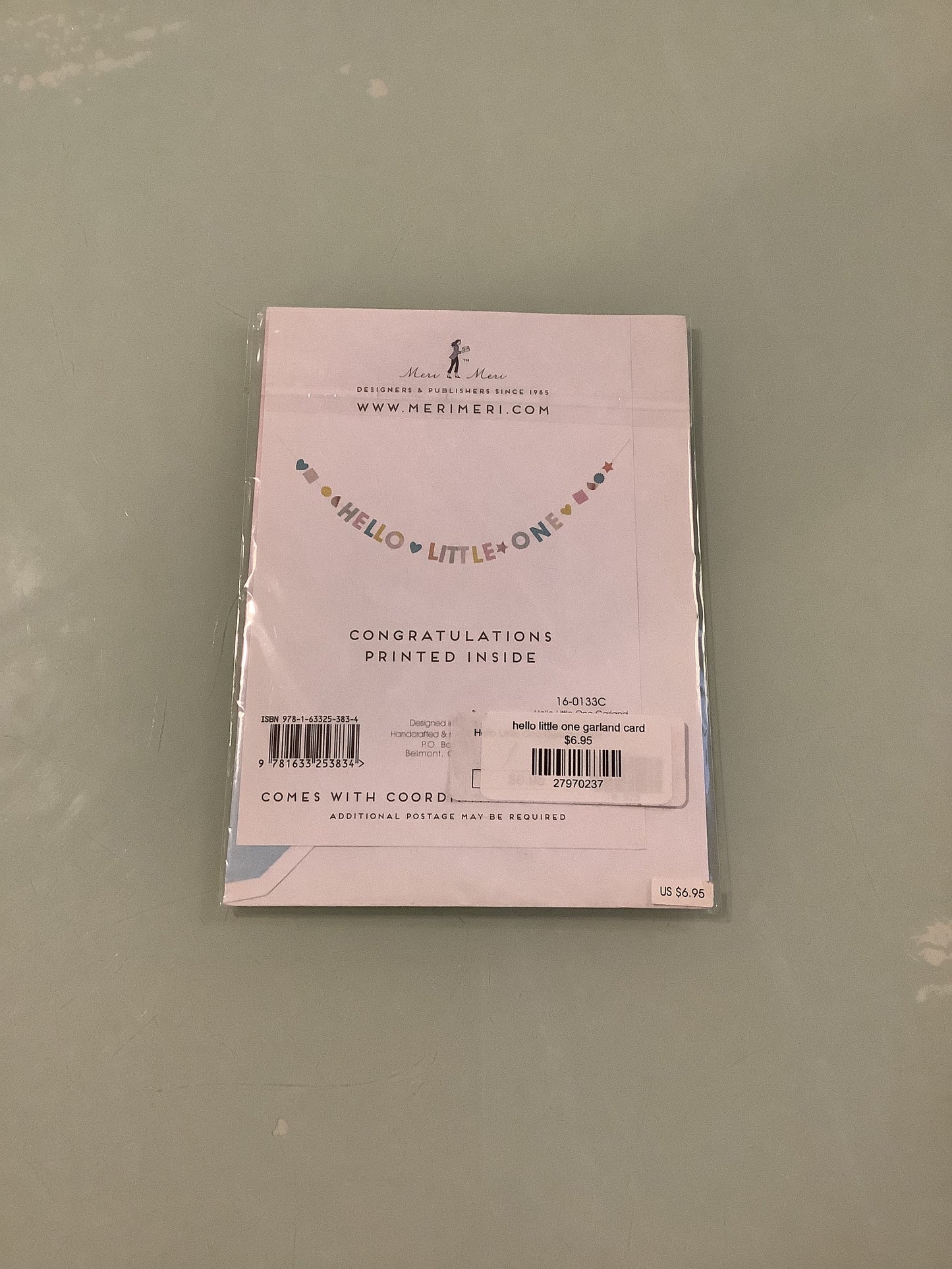 hello little one garland card