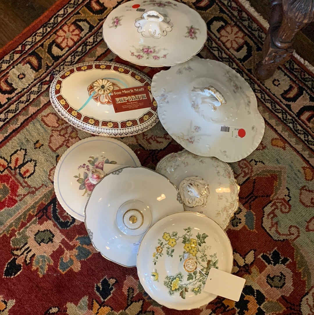 TUREEN LID (Assorted Styles)