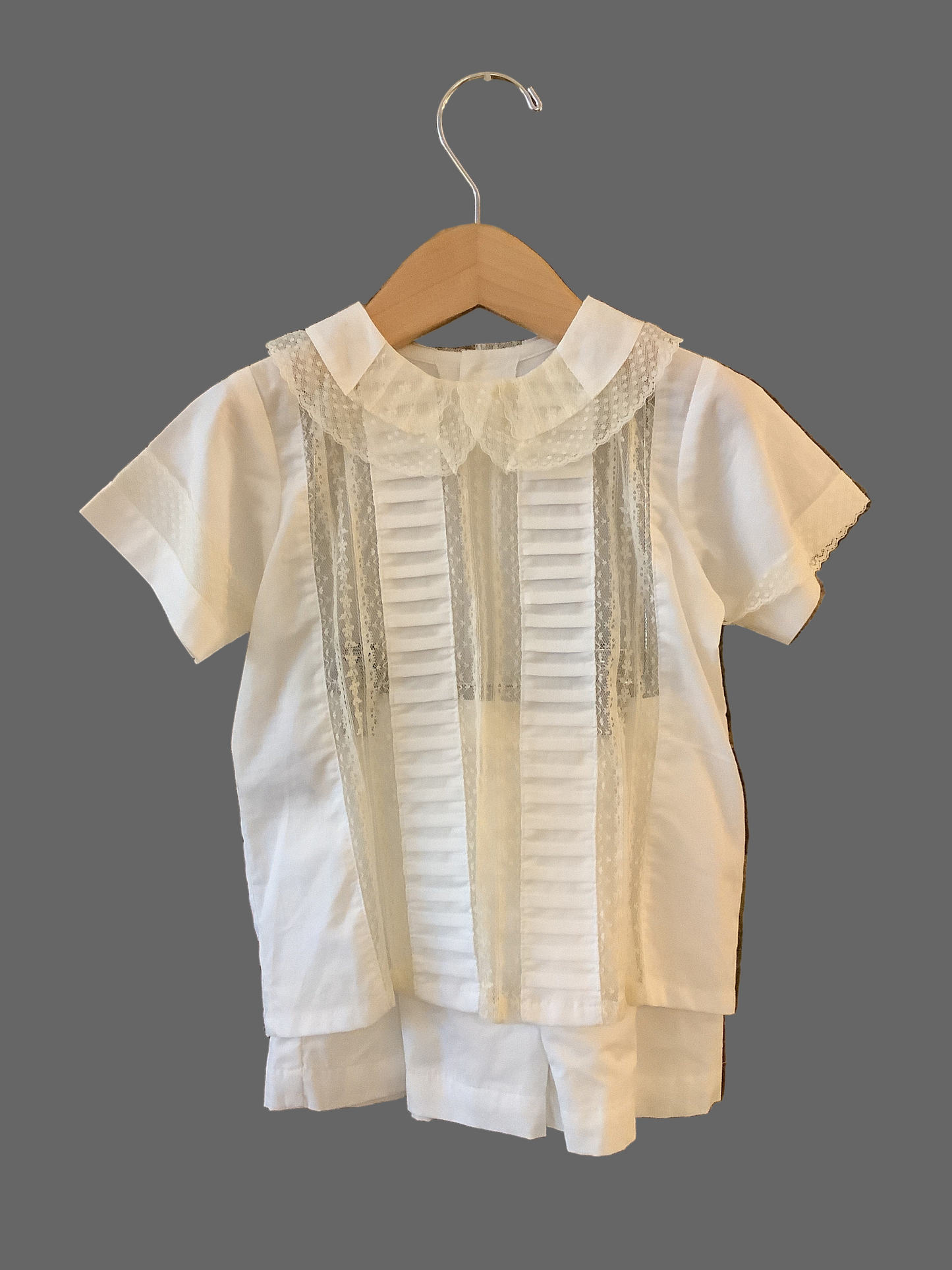 White Rowan Heirloom Short Set