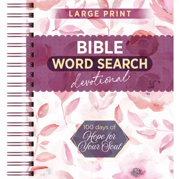 100 Days of Hope For Your Soul (Word Search Devotional)