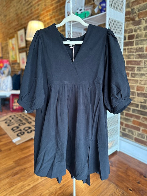 Puff Sleeve Babydoll Dress