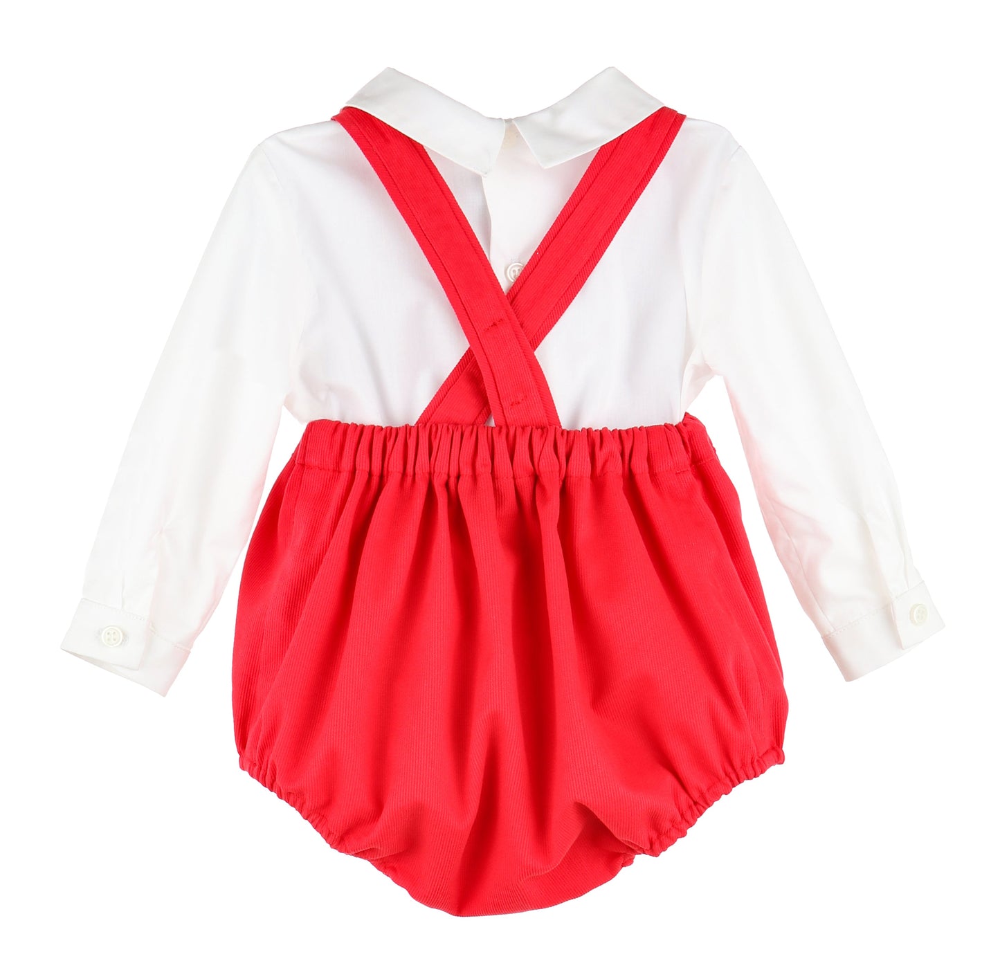The Classic's Vintage Boy Overall - Red - Breckenridge Baby