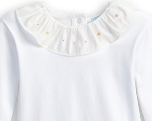 bella bliss Missy Pima Blouse with Embroidery - Confetti Dot - Breckenridge Baby