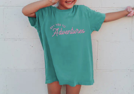 Say Yes to Adventure Tween Tee