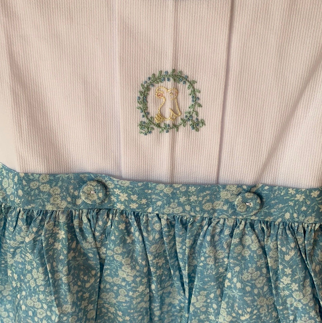 Elle Button Dress - Robin Floral - Breckenridge Baby