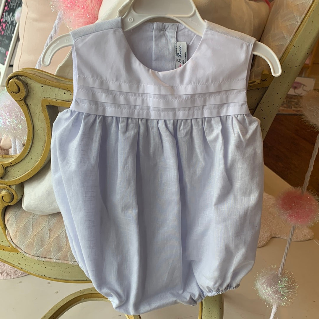 The Classic Boy Bubble - Blue - Breckenridge Baby