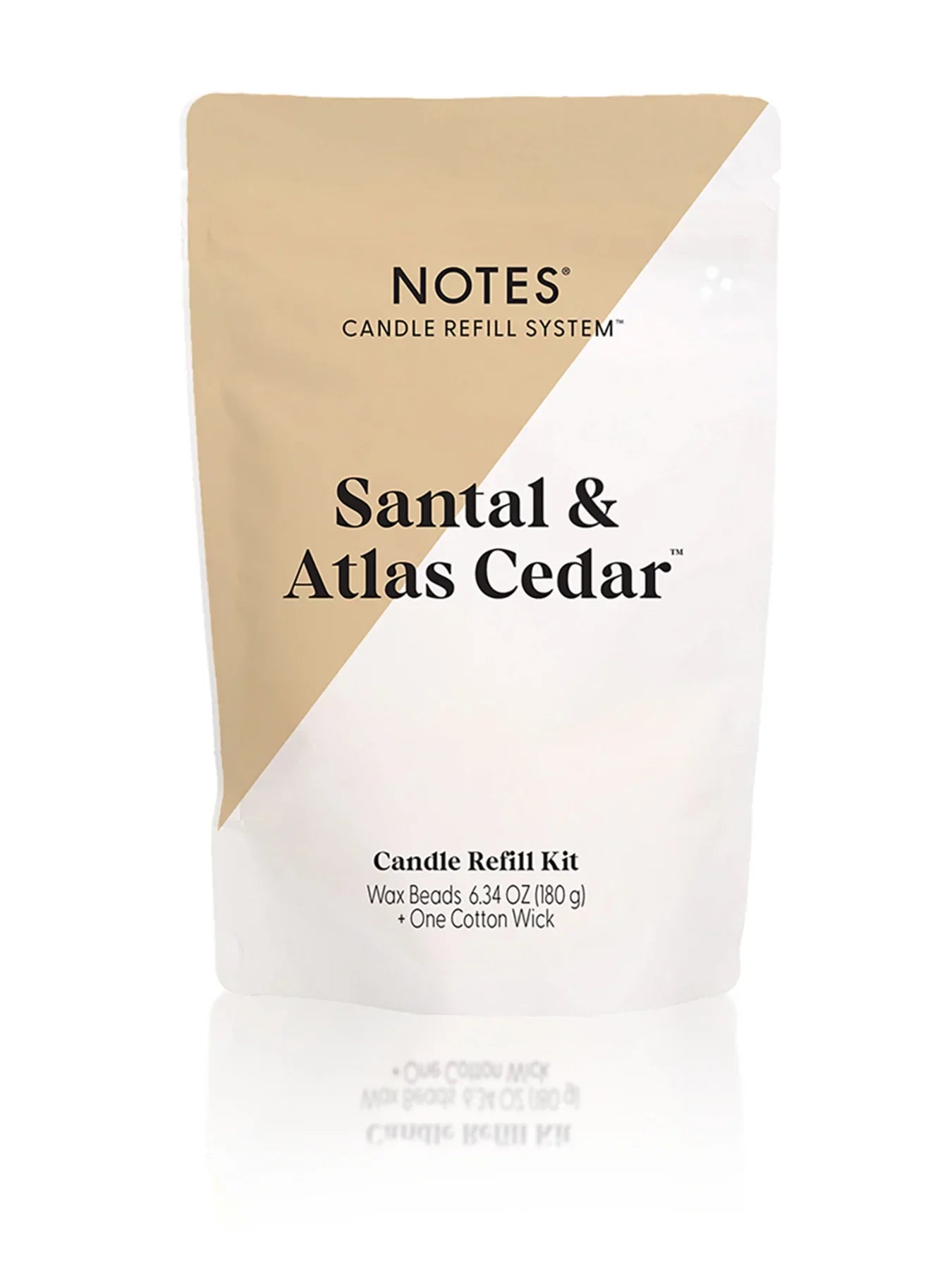 Sustainable Candle Refill Kit - NOTES Santal & Atlas Cedar - Breckenridge Baby