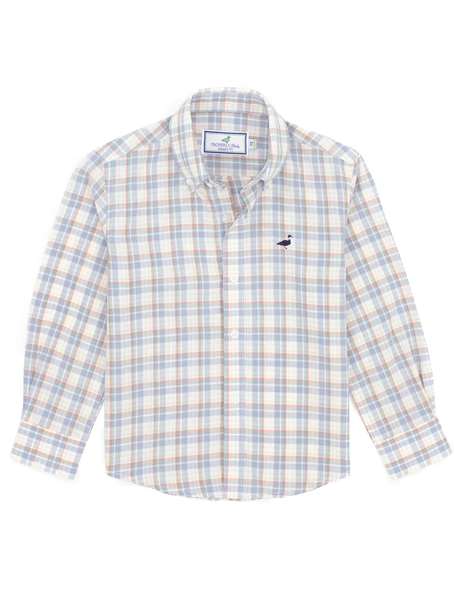 Boys Seasonal Sport Shirt Prairie Sky