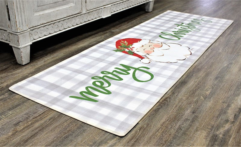 72x24" Bamboo Floor Runner, Merry Christmas ©Haley Bush