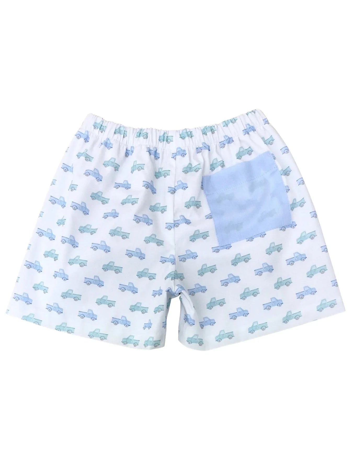 Truck Print Conrad Short - Breckenridge Baby