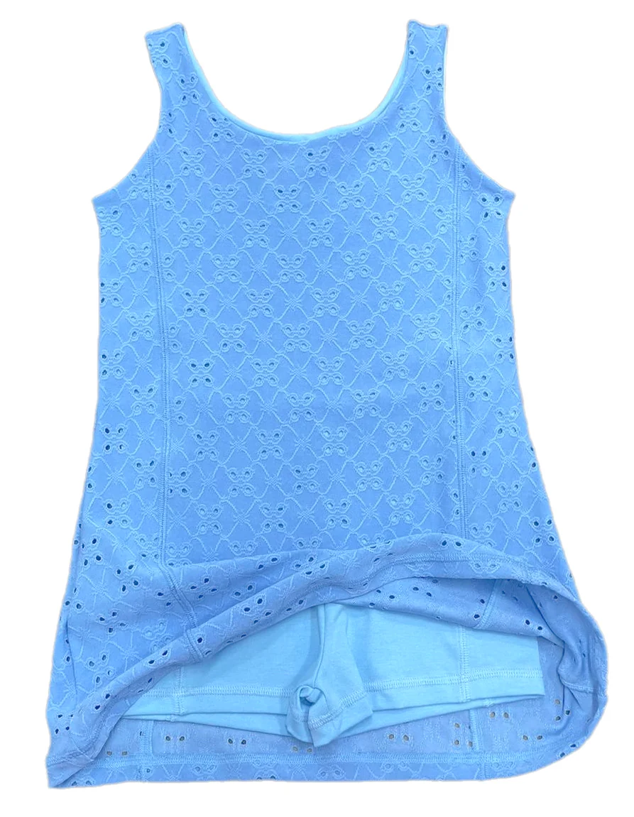 Tween Eyelet Tennis Dress