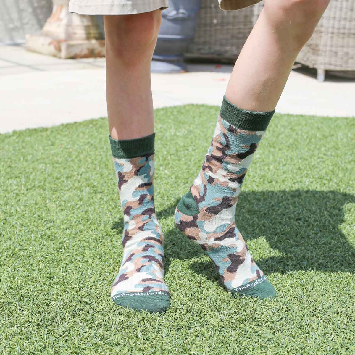 Youth Camo Socks