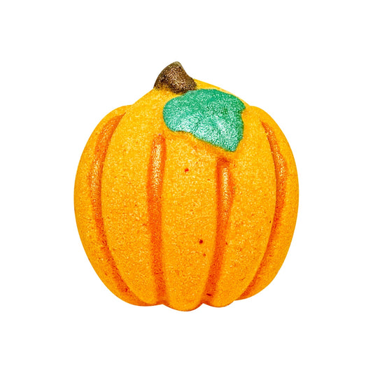 Life is Gourd Pumpkin Fall Bath Bomb-Peach Bellini Scent