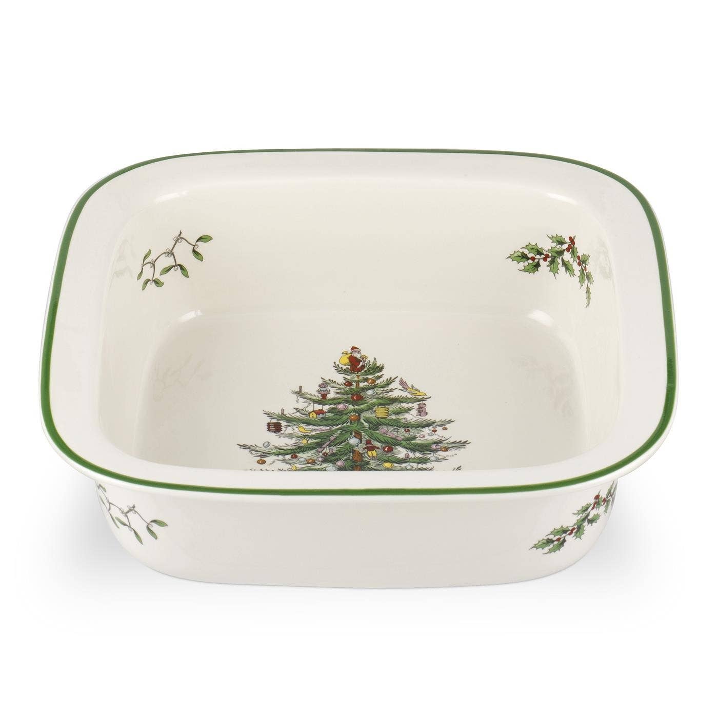 Spode Christmas Tree Square Baker