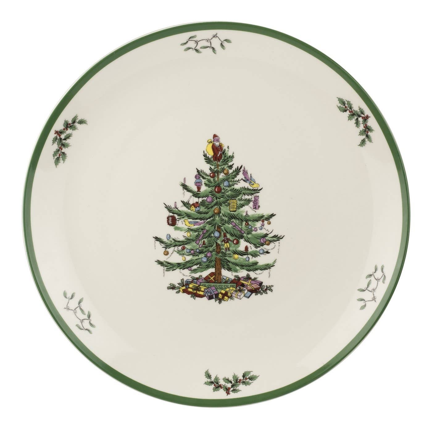 Spode Christmas Tree 14 Inch Round Platter