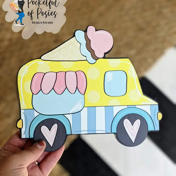 Ice Cream Truck Printed Attachment