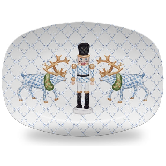 HeatSafe Dinnerware Nutcracker Sweet Christmas Platter