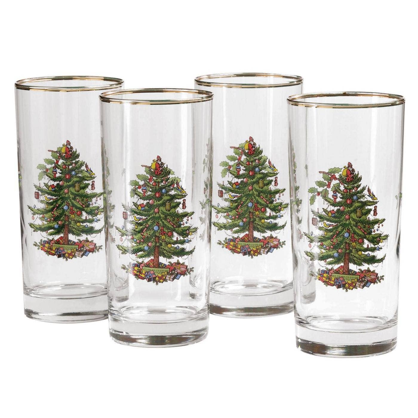 Spode Christmas Tree Highball Glass
