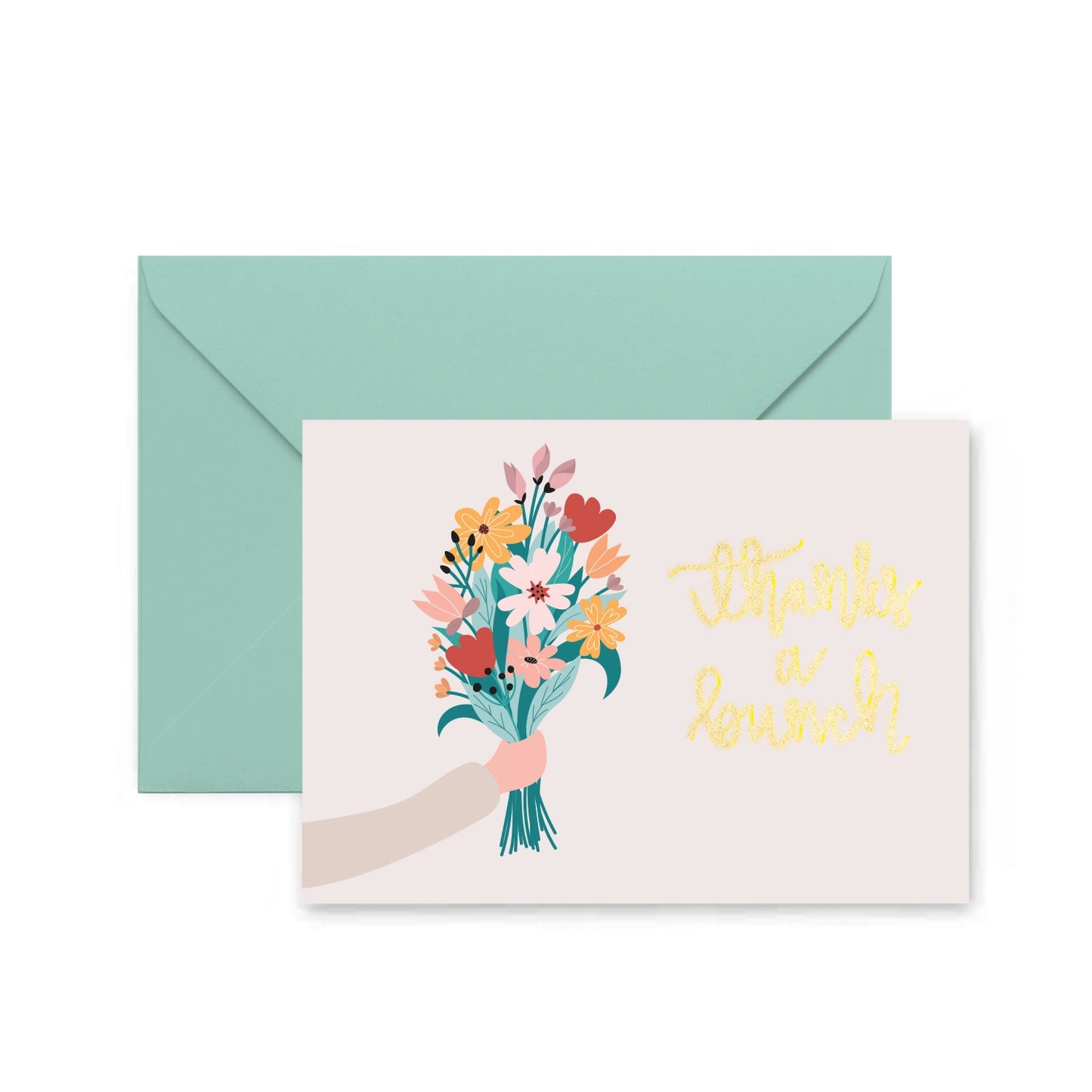 Greeting Card Thanks a Bunch