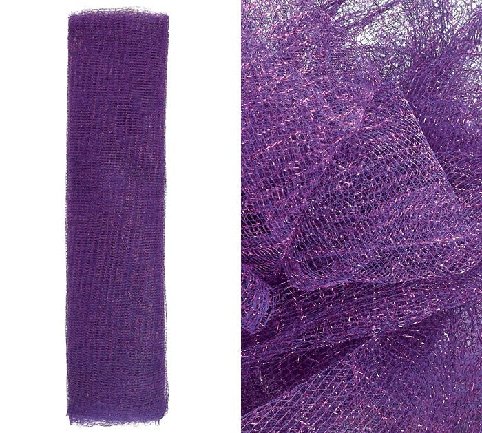 FABRIC GOSSAMER PURPLE