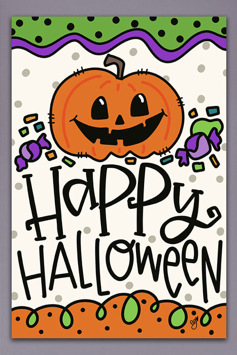 Happy Halloween Flag