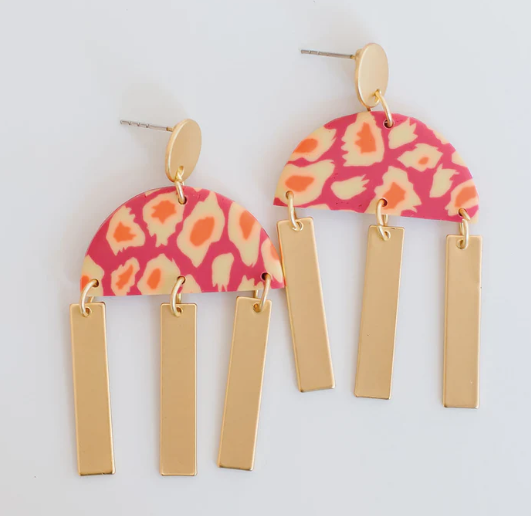 Susie Earrings - Fierce and Fine Berry