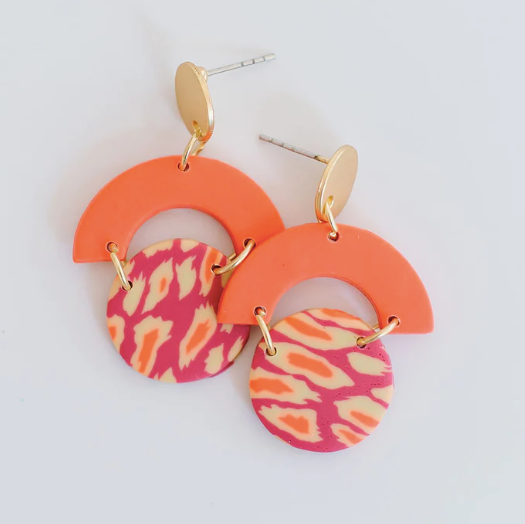 Rainey Earrings - Fierce and Fine Berry