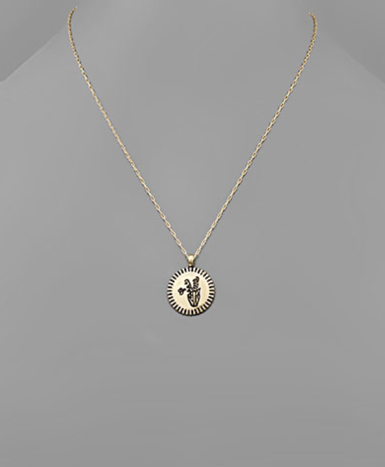 Floral Birth Month Necklaces