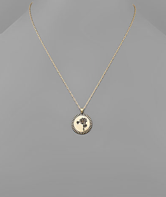 Floral Birth Month Necklaces