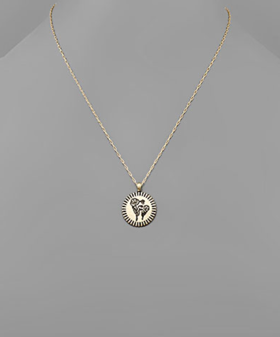 Floral Birth Month Necklaces