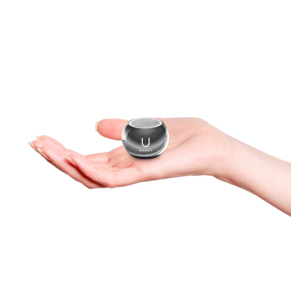 U Mini Speaker Mirror - Hematite