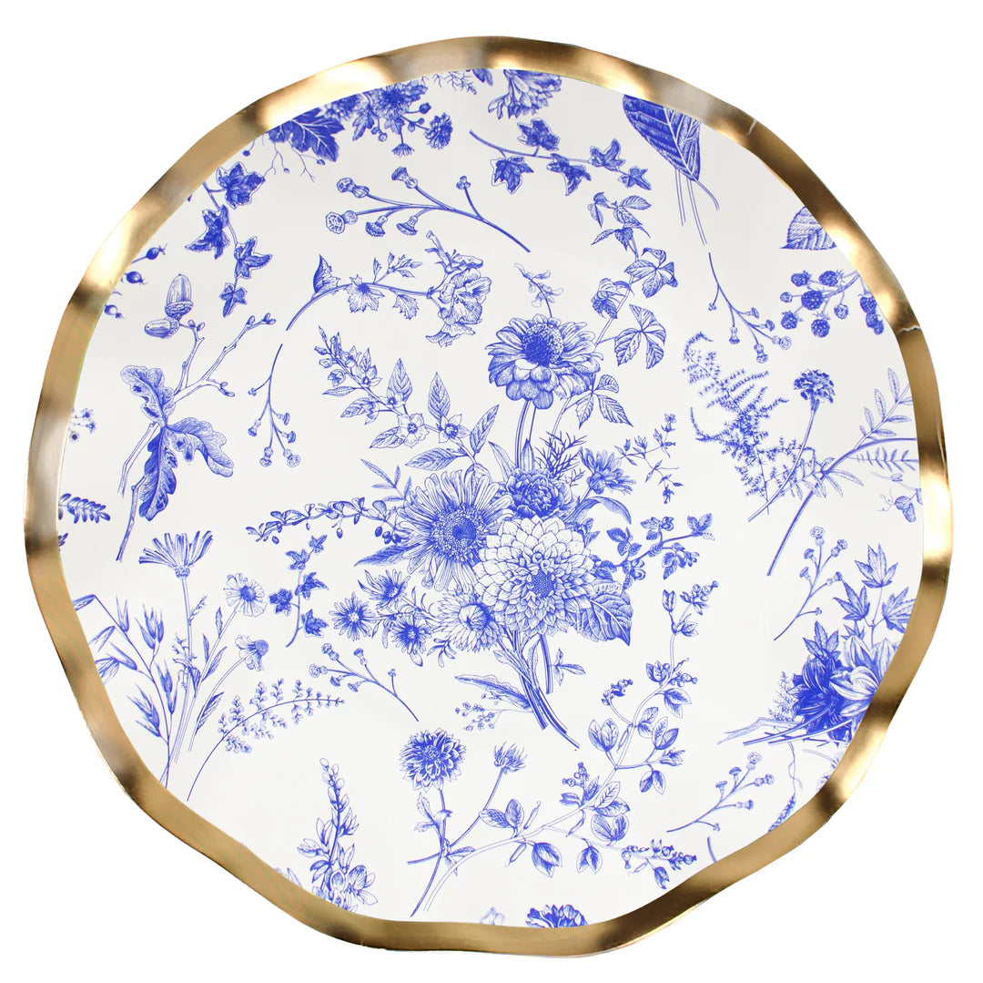 Wavy Salad Plate Timeless - 8pkg