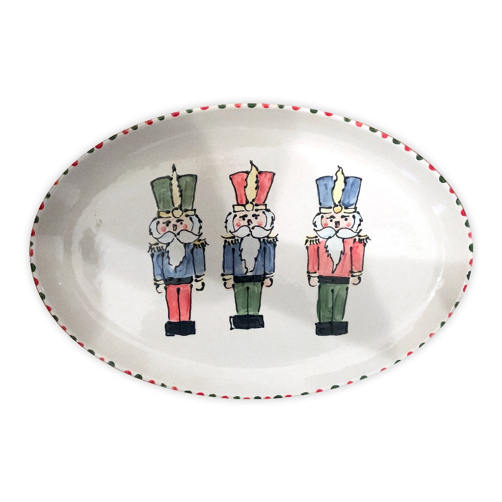 Nutcracker Oval Platter