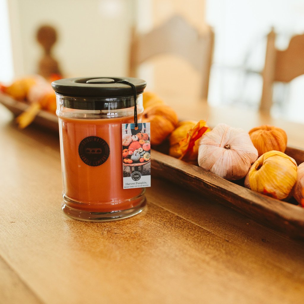 Harvest Pumpkin 8oz Small Jar Candle