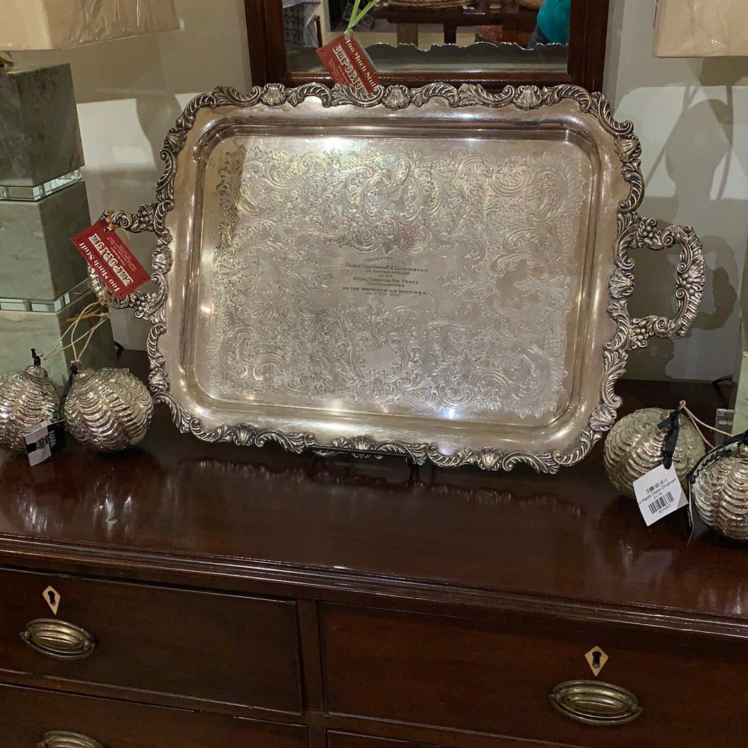 SP FOOTED RECTANGULAR TRAY